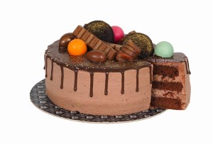 Tort czekoladowy dla dzieci (ok 1,5  kg) NAPIS GRATIS