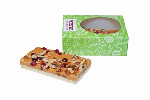 Mazurek kajmakowy z bakaliami 450g